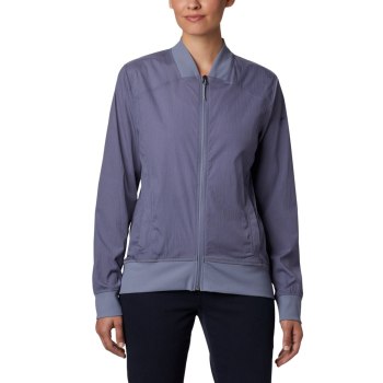 Columbia Ženske Jakne - Bachy Butte Long Bomber Ljubičaste | DZHF-18243